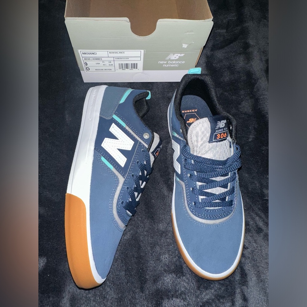 New Balance 306 Jaime Foy Navy Light Blue Shoe Men’s Size 9 NM306NCI